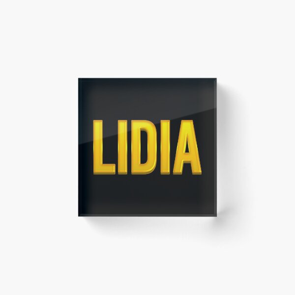 Item preview, Lidia Name designed and sold by xesed.
