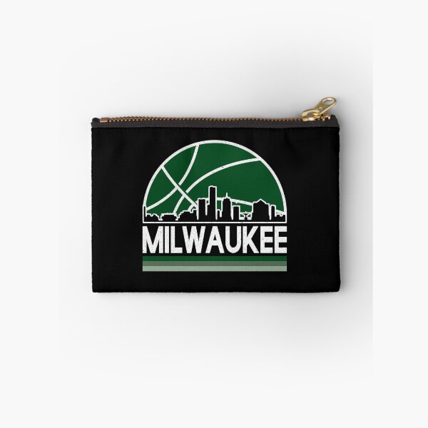 Item preview, Vintage Retro Milwaukee BasketBall Skyline designed and sold by ArtistThara.
