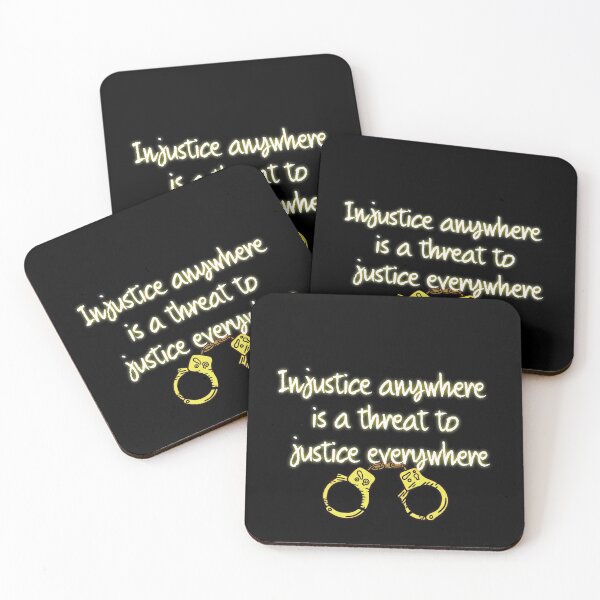Item preview, Injustice anywhere  is a threat to  justice everywhere designed and sold by Izod55.