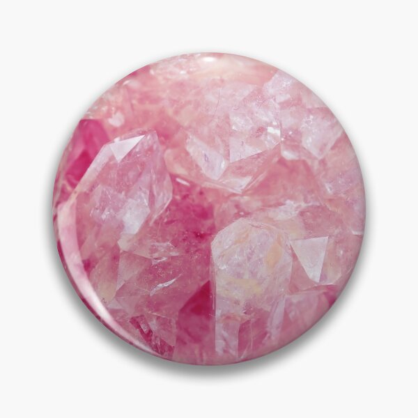 Item preview, Pink Rose Quartz Geode Crystal designed and sold by newburyboutique.