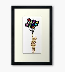 Carried Away! to the Future Framed Print