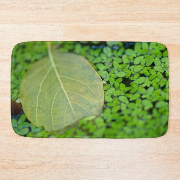 Item preview, FLOATING GREEN LEAVES | Nature Photo designed and sold by PhotoStory.