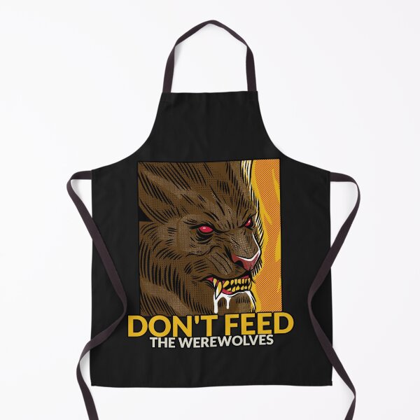 Item preview, Dont Feed The Werewolves - Simple Halloween designed and sold by CrimsonKnights.