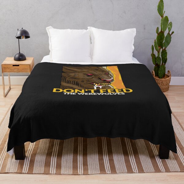 Item preview, Dont Feed The Werewolves - Simple Halloween designed and sold by CrimsonKnights.