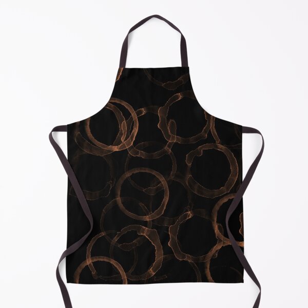 Item preview, Water Rings in Light Red Orange on Black Abstract designed and sold by Darcy777.