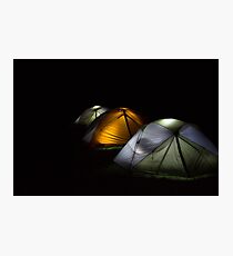Camping Photographic Print