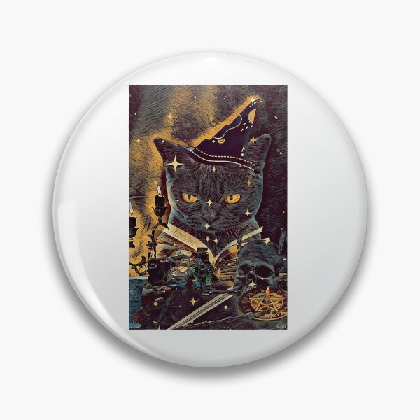 Item preview, Tarot Cat Cards Magician Halloween designed and sold by KhanWill.