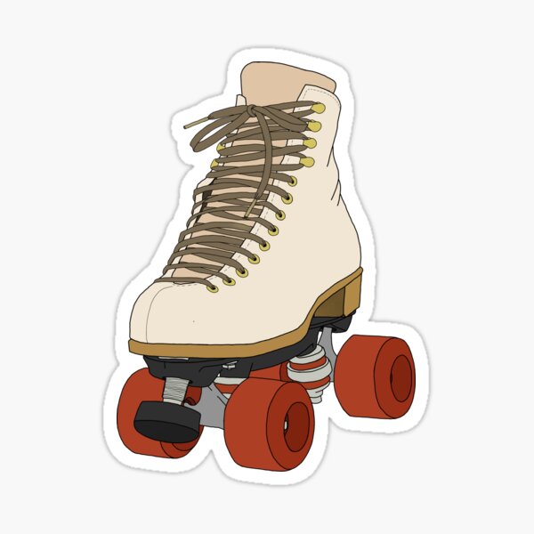 Corgi Rollerskating Sticker for Sale by DimensionC169