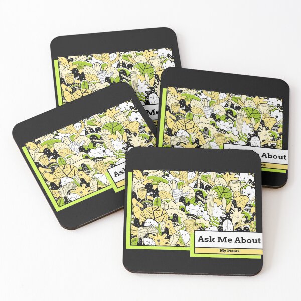 Item preview, Ask Me About My Plants Doodle designed and sold by thersant.
