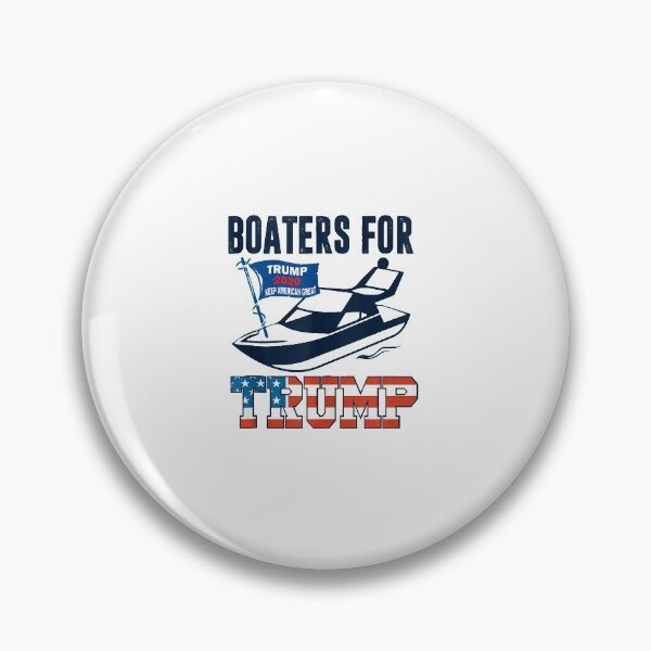 Item preview, Boaters For Trump 2020 Election Slogan designed and sold by KhanWill.