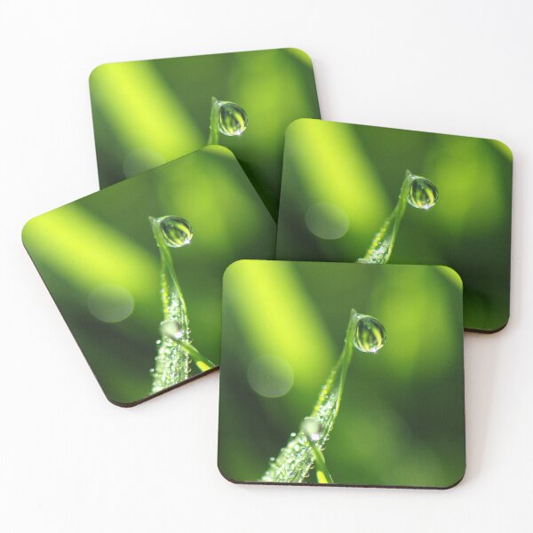 Item preview, MORNING GRASS SPARKLES | Nature Photo designed and sold by PhotoStory.