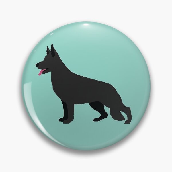 Item preview, Black German Shepherd designed and sold by Hound-and-Hare.