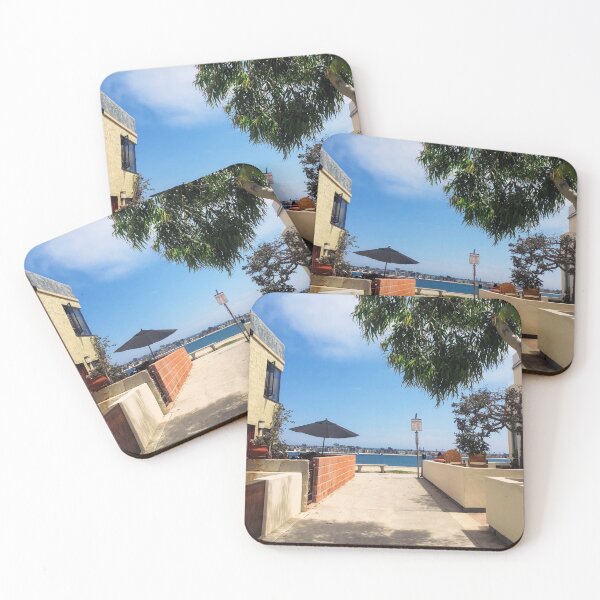 Item preview, San Diego Mission Beach alleyway designed and sold by offdutyplaces.