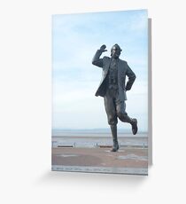 Eric Morecambe statue Greeting Card