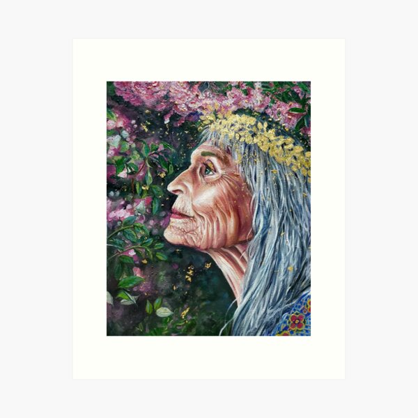 My muse Art Print