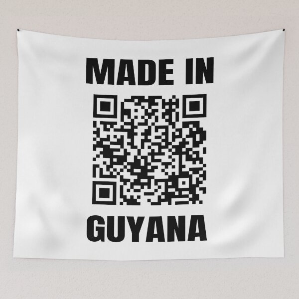 Item preview, Made In Guyana QR Code designed and sold by MimsTees.