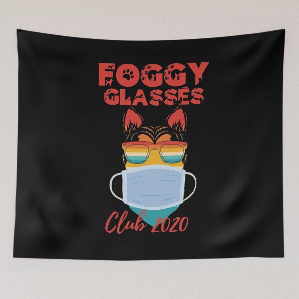 Item preview, Foggy Doggy Glasses Club 2020 | Shepherd designed and sold by SerendipityNow.