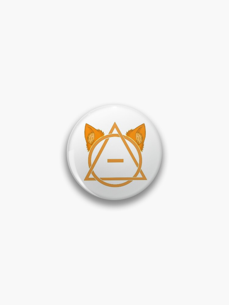 Canine ears Therian Theta Delta tan/sandy | Sticker