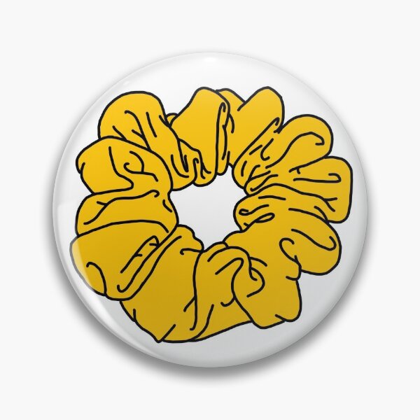 Item preview, "Yellow Scrunchie" Sticker designed and sold by sfcox07.
