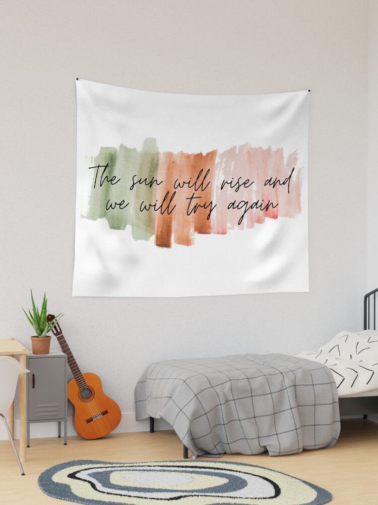 Inspirational best sale quotes tapestry