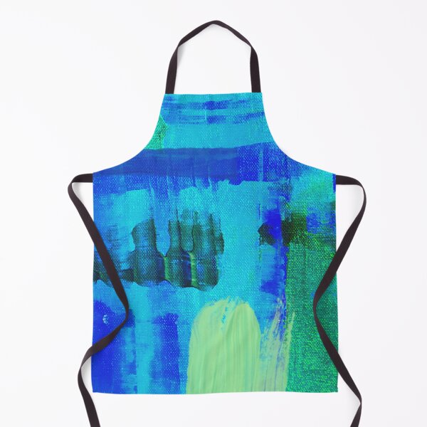 Aperçu de l'œuvre Résumé bleu et vert créée et vendue par designlee.