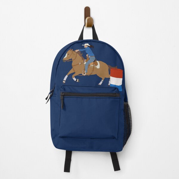 Item preview, Cartoon Barrel Racer & Her Horse-lemminglife designed and sold by lemminglife.