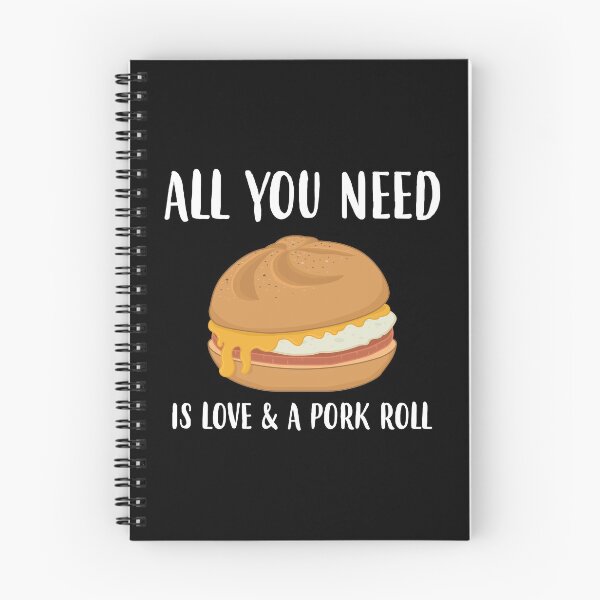 Item preview, Love New Jersey Food Egg Cheese Pork Roll print designed and sold by jakehughes2015.