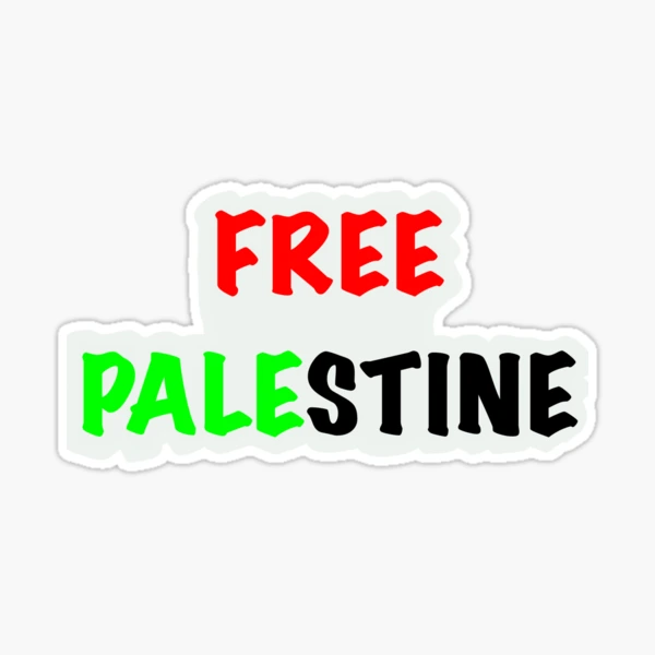 Free Palestine  Sticker for Sale by syedmaaz