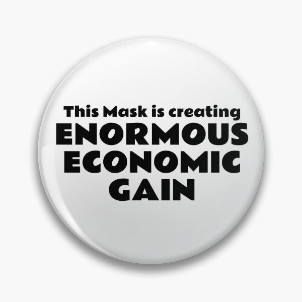 Item preview, Enormous Economic Gain Mask designed and sold by BuyMe1.