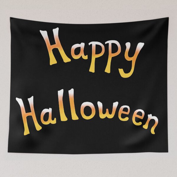 Item preview, Happy Halloween Candy Corn Pattern designed and sold by Deborah Camp.