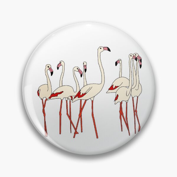 Item preview, Flamboyance of Flamingos designed and sold by carlykuhlman.