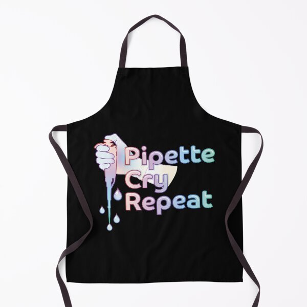 Item preview, Pipette Cry Repeat PCR  Pastel Rainbow Design                                                            designed and sold by Zit-Zat-Zot.