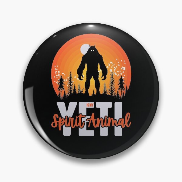 Item preview, Yeti is My Spirit Animal Classic Halloween Meme designed and sold by GravitiTees.