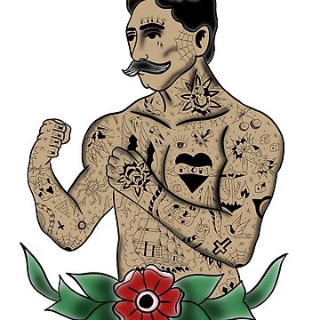 Artwork thumbnail, Tattooed Fighter by livwood182