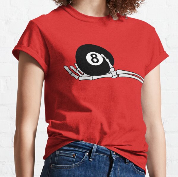 Skeleton Eightball Hand Classic T-Shirt