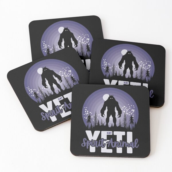 Item preview, Yeti is My Spirit Animal Mystical Halloween Meme designed and sold by GravitiTees.