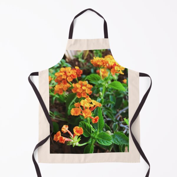 Item preview, Tiny orange and red floral blossoms designed and sold by offdutyplaces.