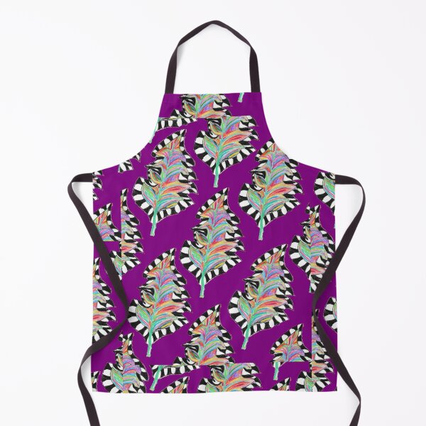 Item preview, Zebra Leaf on Purple designed and sold by Chaotic-Coyote.