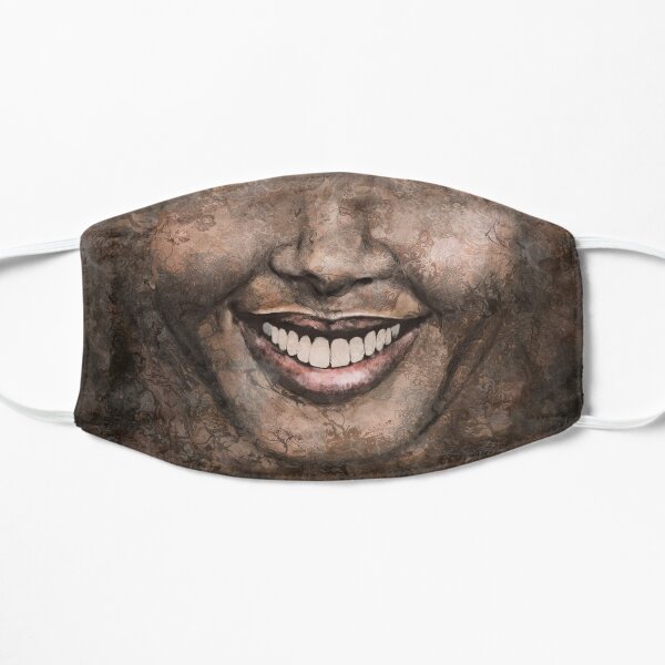 “Melt” painting - “Smile” Fine Art series Mask