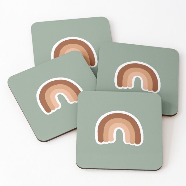 Item preview, Neutral Shades Rainbow with Background designed and sold by SRCreates.
