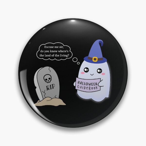 Artikelvorschau, Kleiner Geist Halloween Abenteuer Witz entworfen und verkauft von Asraeyla.