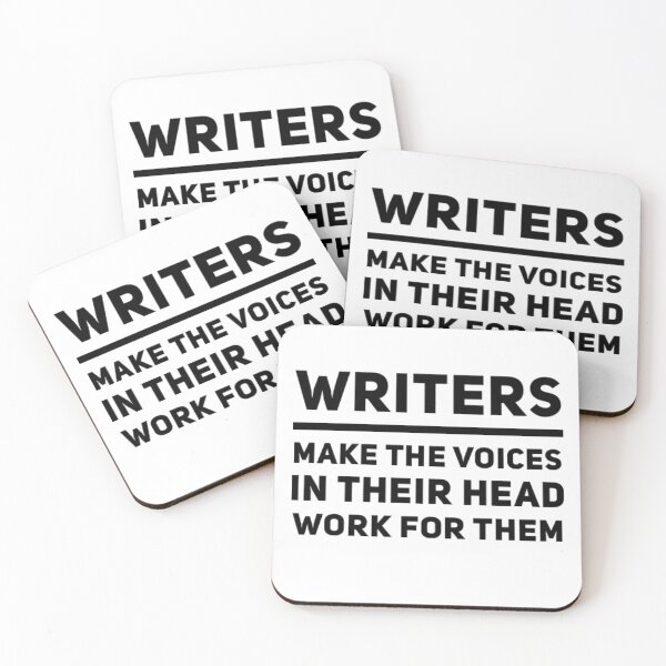 Item preview, Writers Make The Voices In Their Head Work For Them designed and sold by CJCTEES.