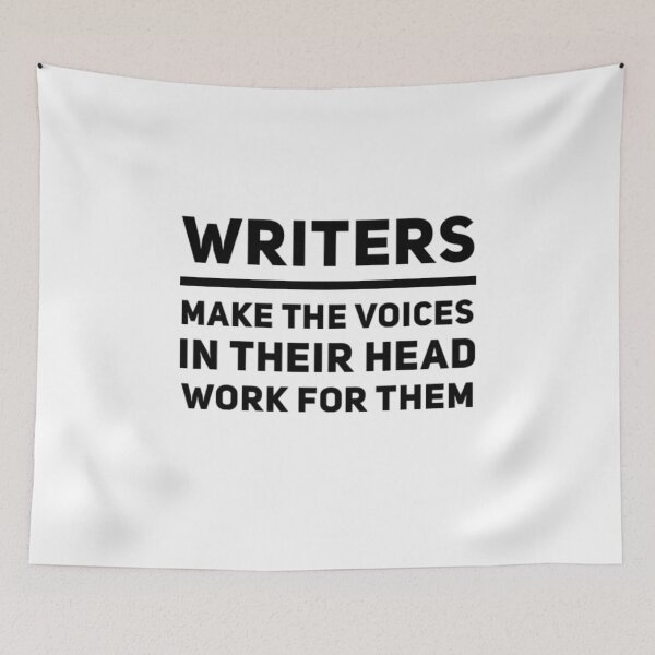 Item preview, Writers Make The Voices In Their Head Work For Them designed and sold by CJCTEES.