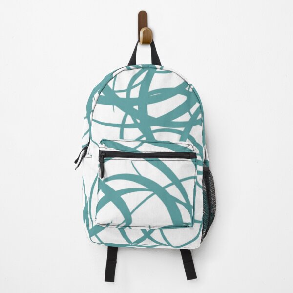 Item preview, Teal Ribbons designed and sold by Poetic Patterns Studio.