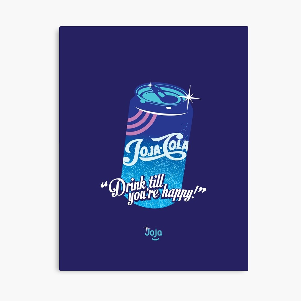 Joja Cola Ad Poster Sparkly Poster By Alicorndreams Redbubble