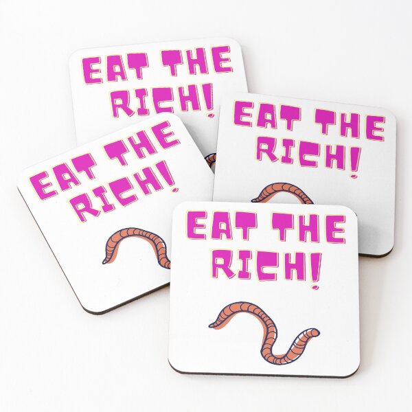 Item preview, Eat The Rich Worm designed and sold by NationalDay.