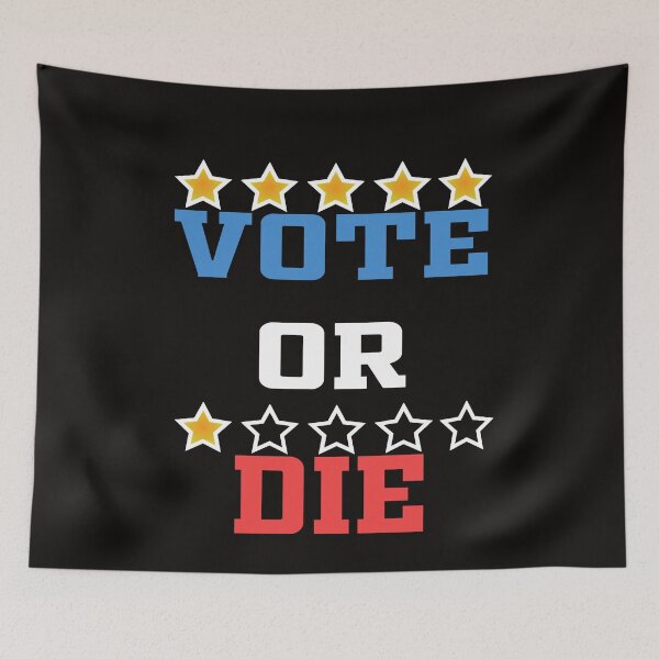 Item preview, vote or die designed and sold by virilamissa.
