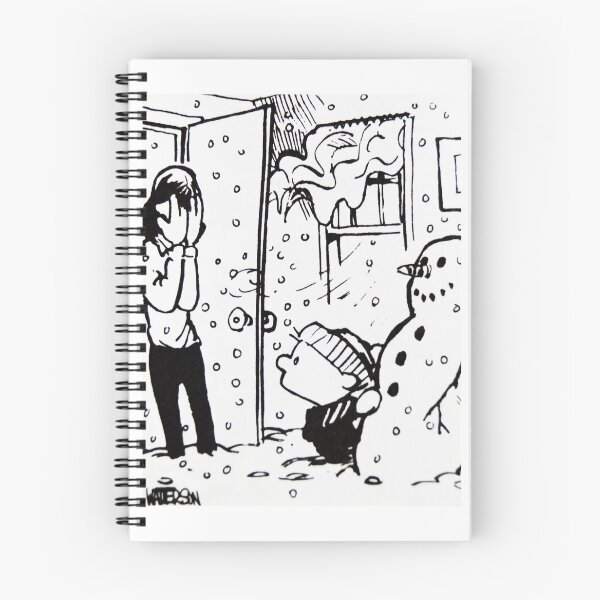 Item preview, Calvin and Hobbes Indoor Snowman designed and sold by Darcy777.
