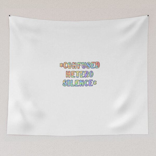 Item preview, Confused Hetero Silence designed and sold by EuropaPrints.