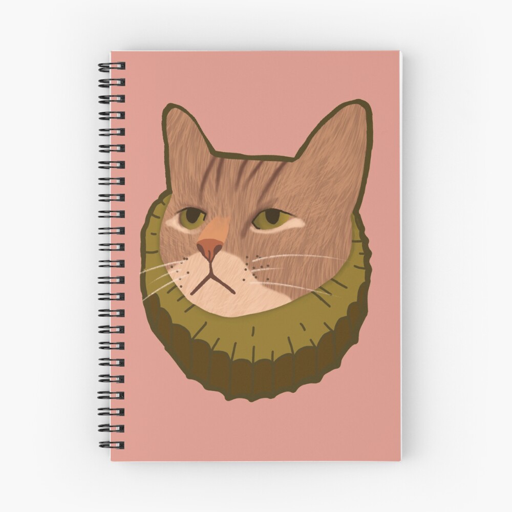 Item preview, Spiral Notebook designed and sold by ghostcatdesigns.